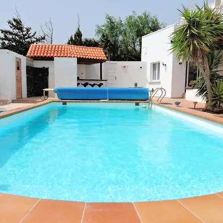 With 6 Bedrooms In With Wonderful Sea View Private Pool Enclosed Garden 4 Km From The Beach * Tías