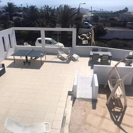 With 6 Bedrooms In With Wonderful Sea View Private Pool Enclosed Garden 4 Km From The Beach Villa Tías